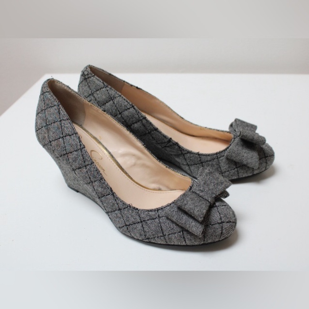 Jessica Simpson Sincerely bow wedges - Picture 10 of 10